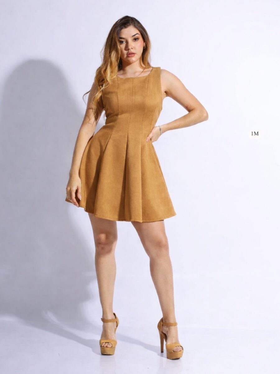 Vestido semicircular