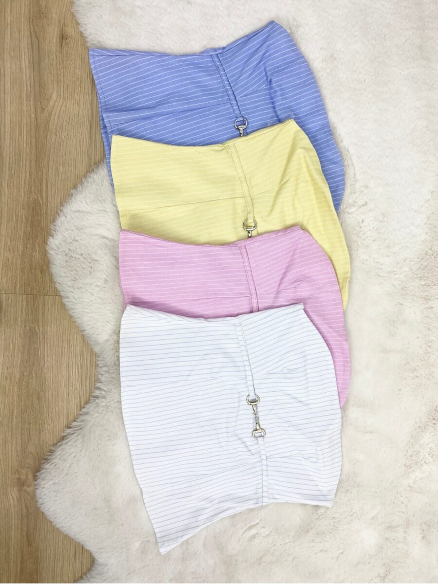 Blusa strapless