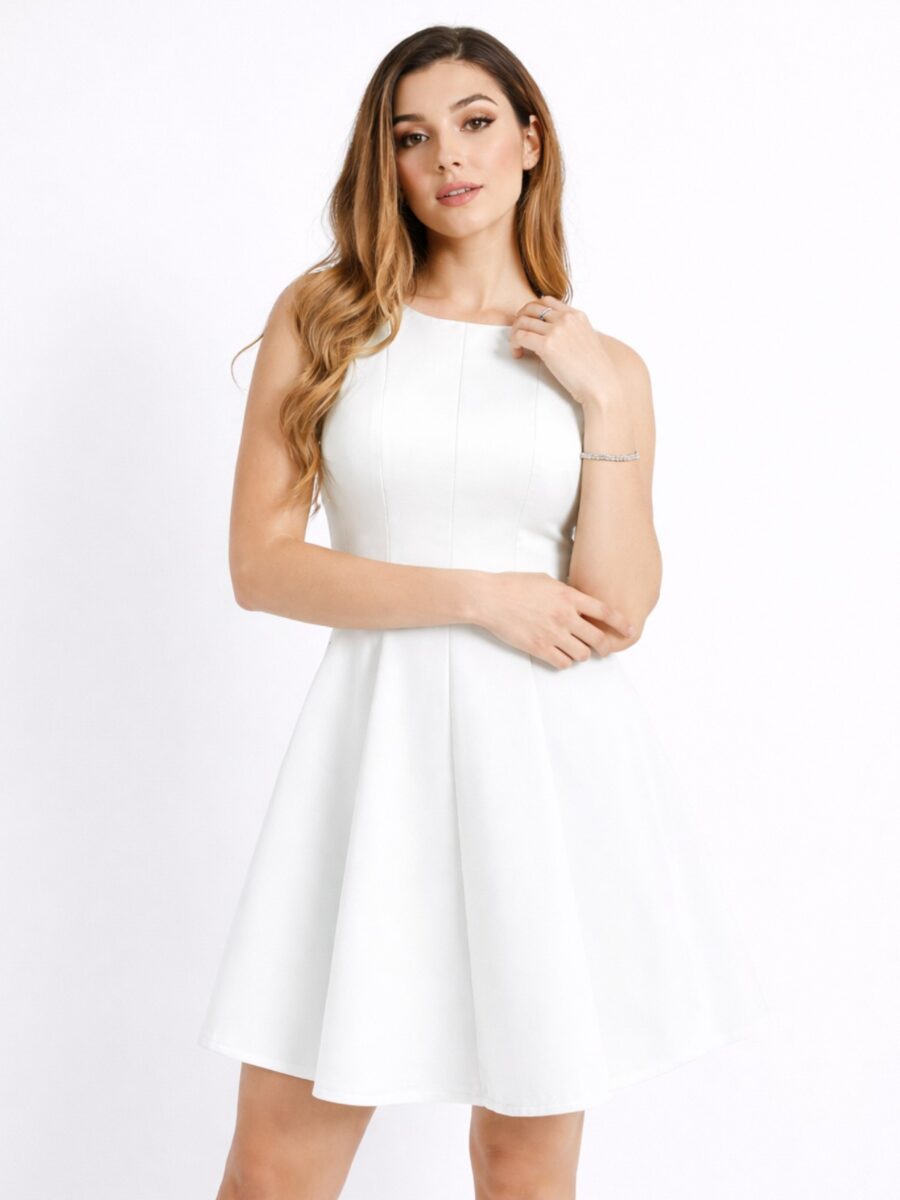 Vestido semicircular