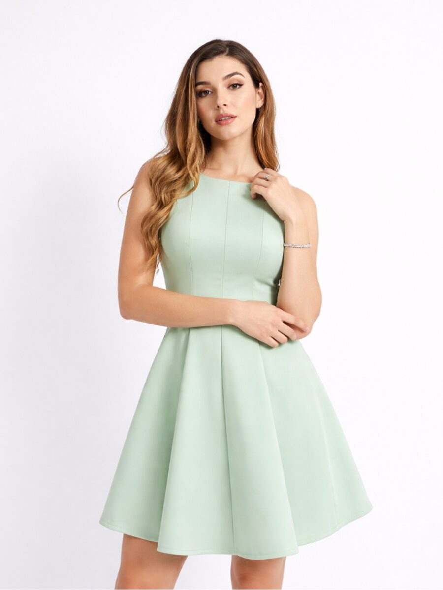 Vestido semicircular